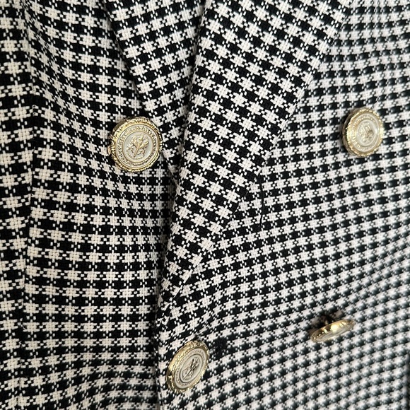 Zara Houndstooth Blazer - Picture 2 of 4